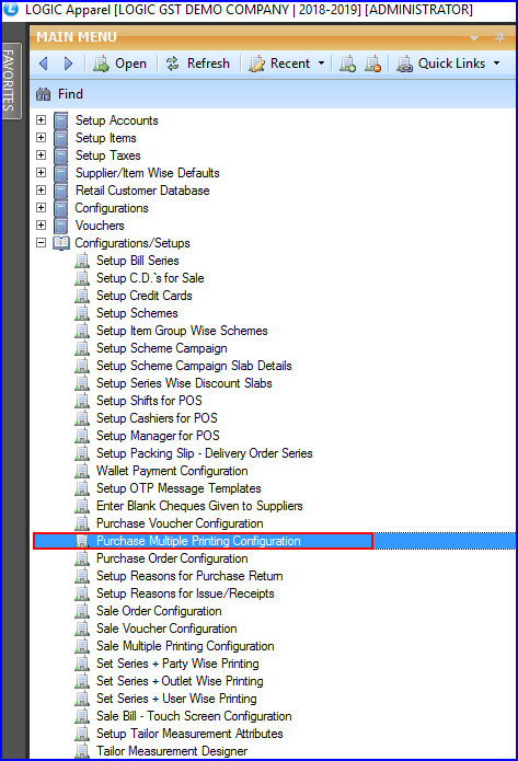 Purchase Multiple Printing Configuration